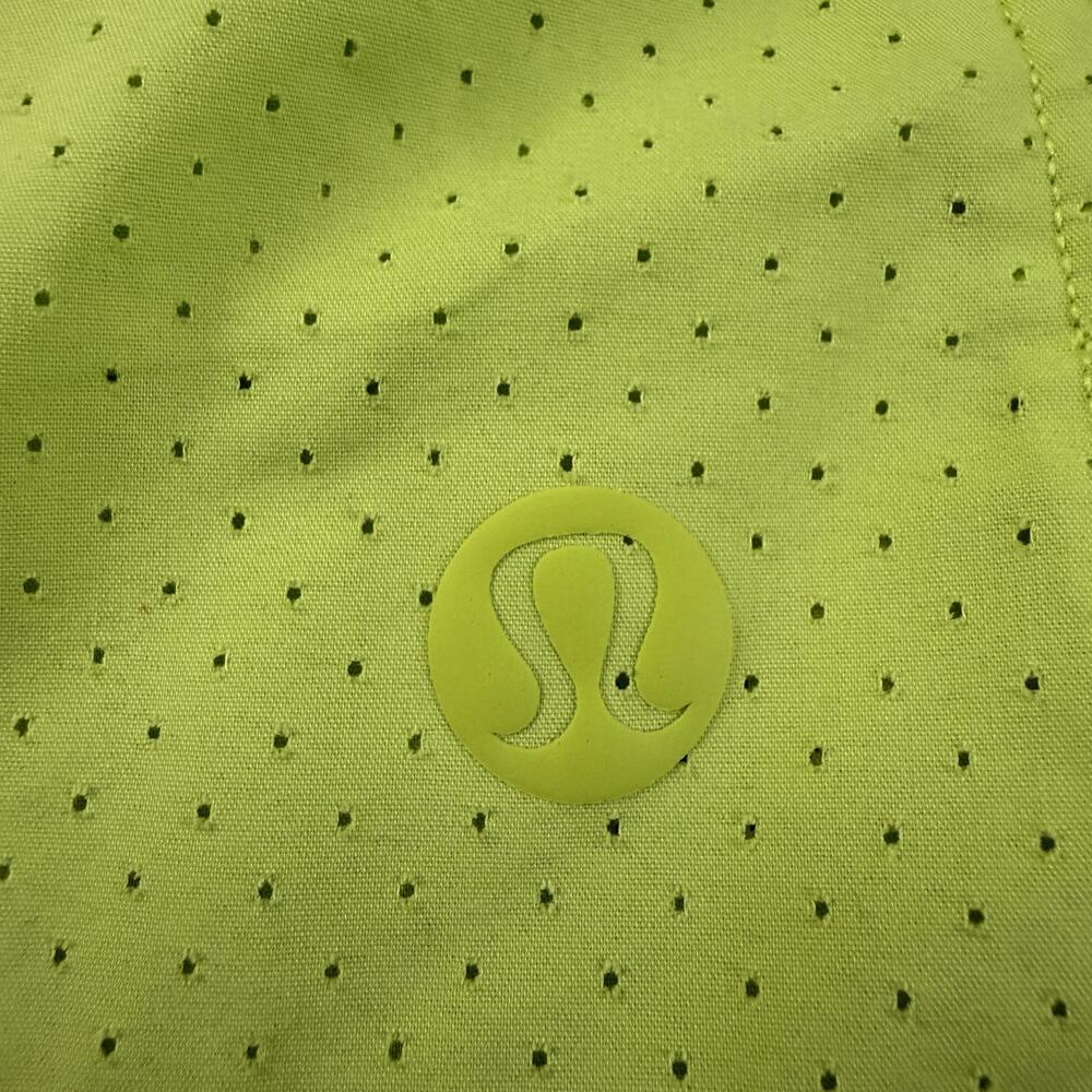 Lululemon Shorts Womens 2 Green Mesh Lined Running 3 In Inseam Neon Athletic - Picture 3 of 9